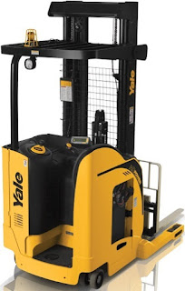 Xe nâng reach truck double deep