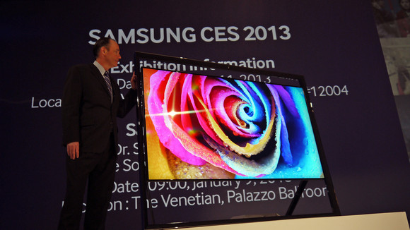 Samsung Widescreen TV Showcase in CES 2013