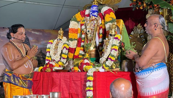 అమెరికాలో ఘనంగా ముగిసిన టీటీడి కళ్యాణోత్సవాలు | TTD Kalyan Festivals ended grandly in America