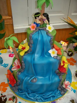 Hawaiian Wedding Cakes Pictures