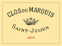 The Clos du Marquis wine label from the Domain Delon in Bordeaux