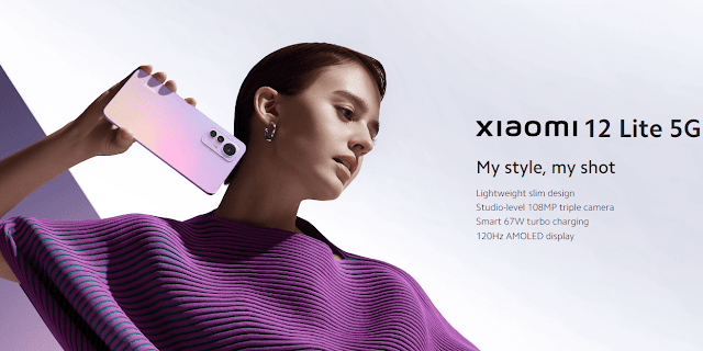 Spesifikasi Xiaomi 12 Lite 5G