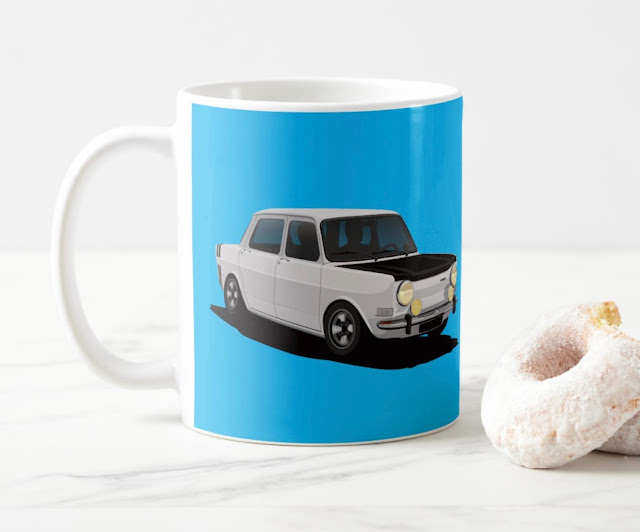 Simca 1000 Rallye 2 image coffee mug