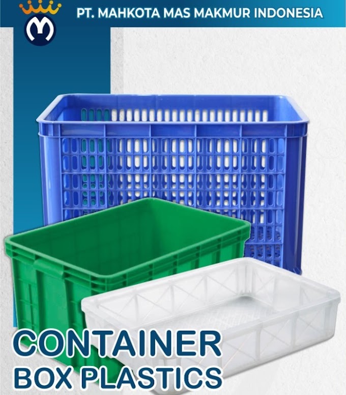 Jual Container Box Plastik: Ukuran dan Spesifikasi