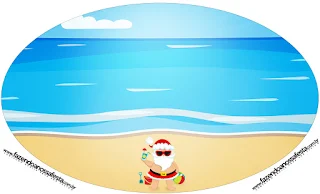 Christmas in the Caribbean: Free Printable Cupcake Wrappers and Toppers.