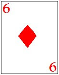 six of diamonds