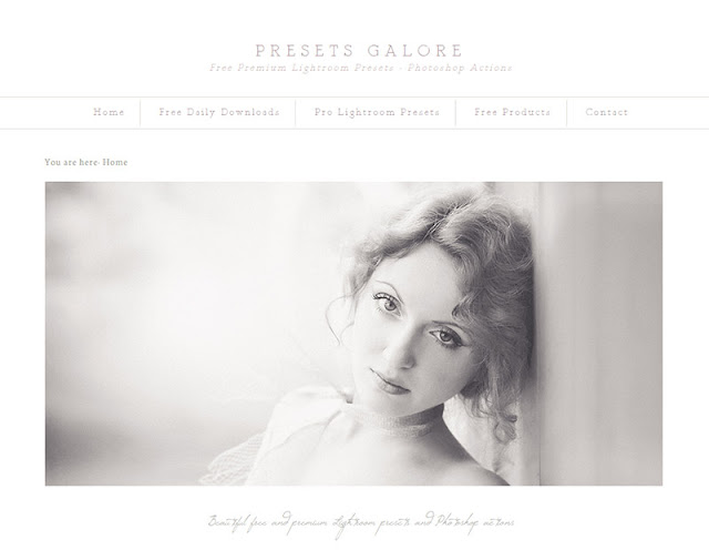 Presets Galore - 10 Sites to Get  Useful Photoshop Actions