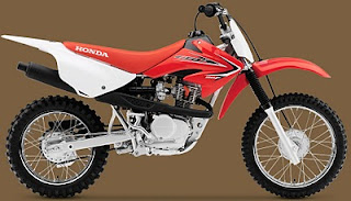 2011 Honda CRF80F Side View