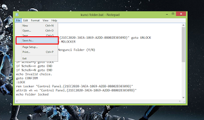 Cara Membuat Aplikasi Password Folder di Komputer Dengan Mudah 