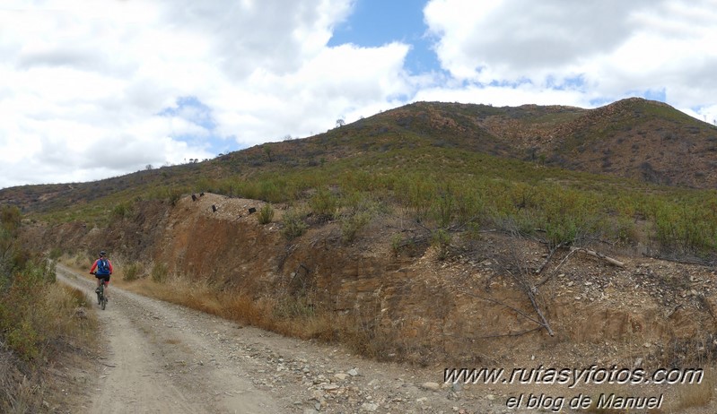 Castillo de las Guardas - Minas de Río Tinto en BTT