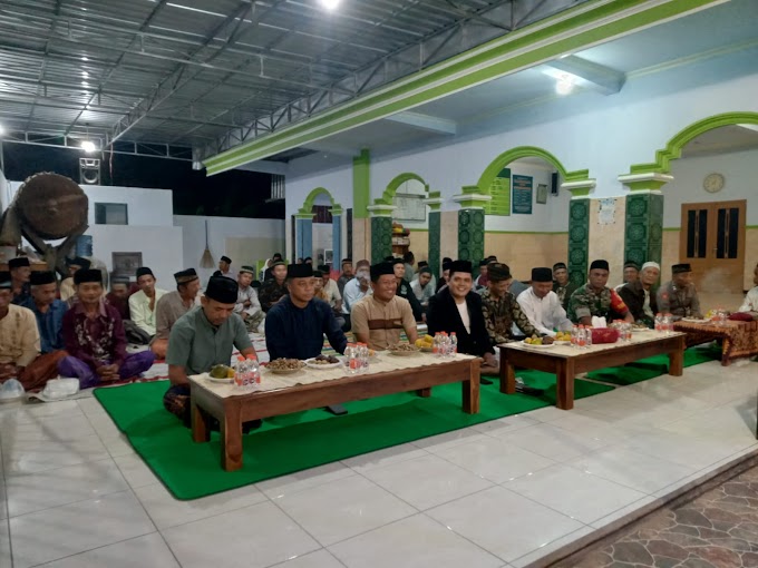 Jaga Harkamtibmas Polsek Pulung Melaksanakan Pengamanan Pengajian Di Desa Serag