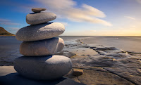 Stones arranged one on top of another