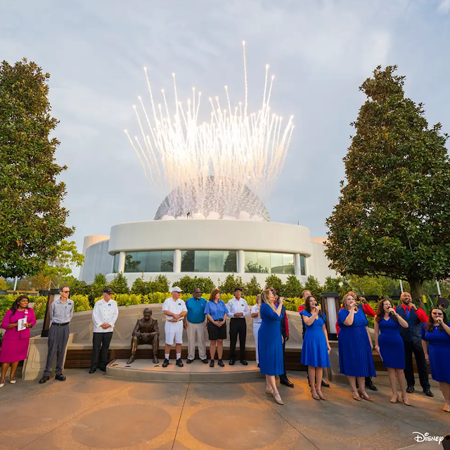 Walt Disney, Disney, Disney100, Walt Disney World, WDW, 「夢想家華特」銅像於 EPCOT 揭幕, Walt the Dreamer” Statue Debuted at EPCOT