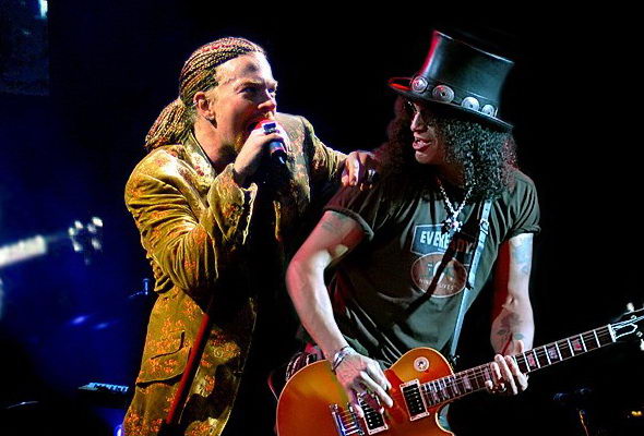 Slash Conocio A Axl Rose En 1984 Gracias Vicky Hamilton Meses 590x400px