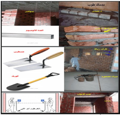 أعمال المباني - خطوات تنفيذ المباني الطوب - وخطوات استلام المباني
