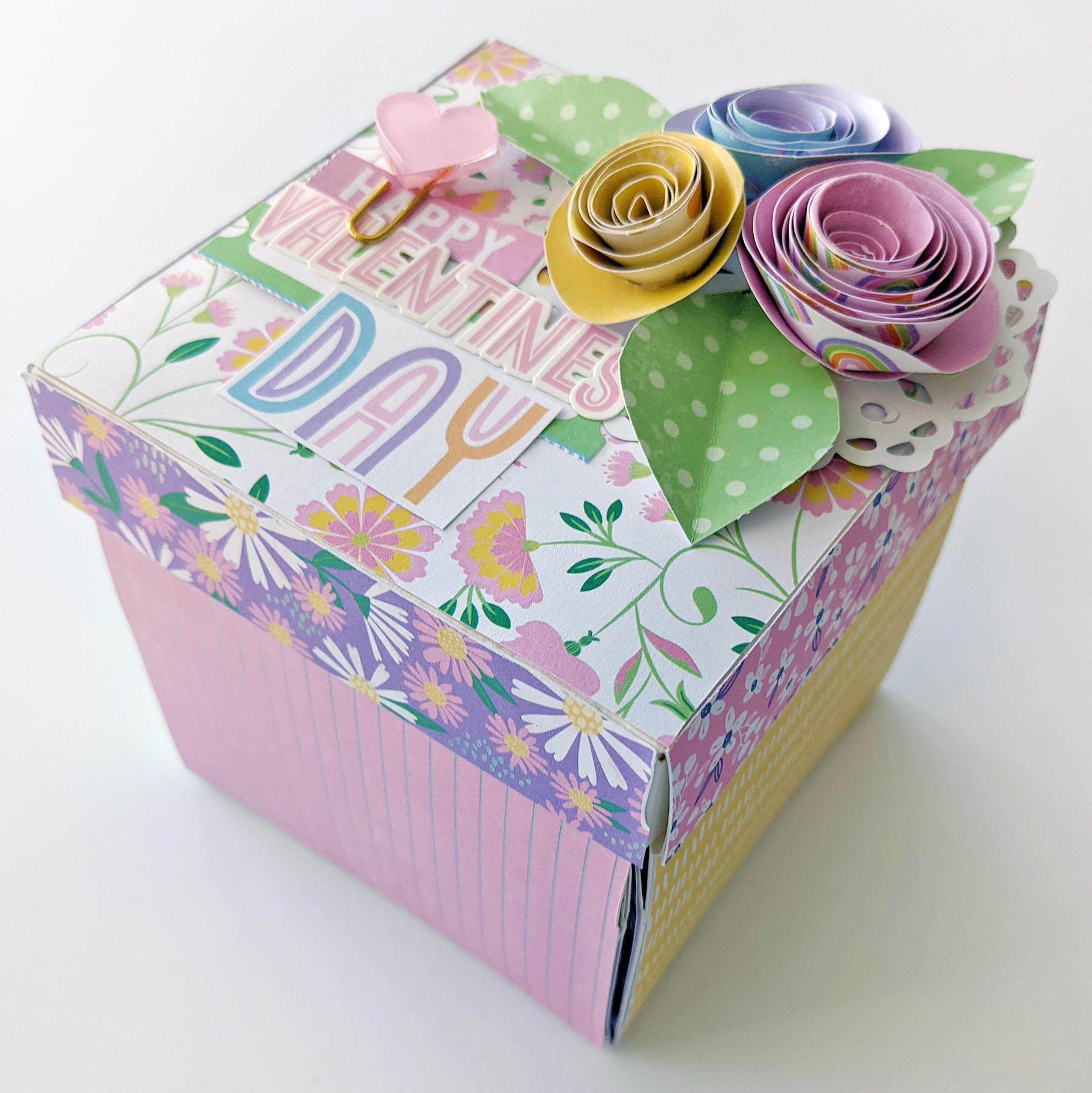 Valentine's Day Explosion Box, Projects