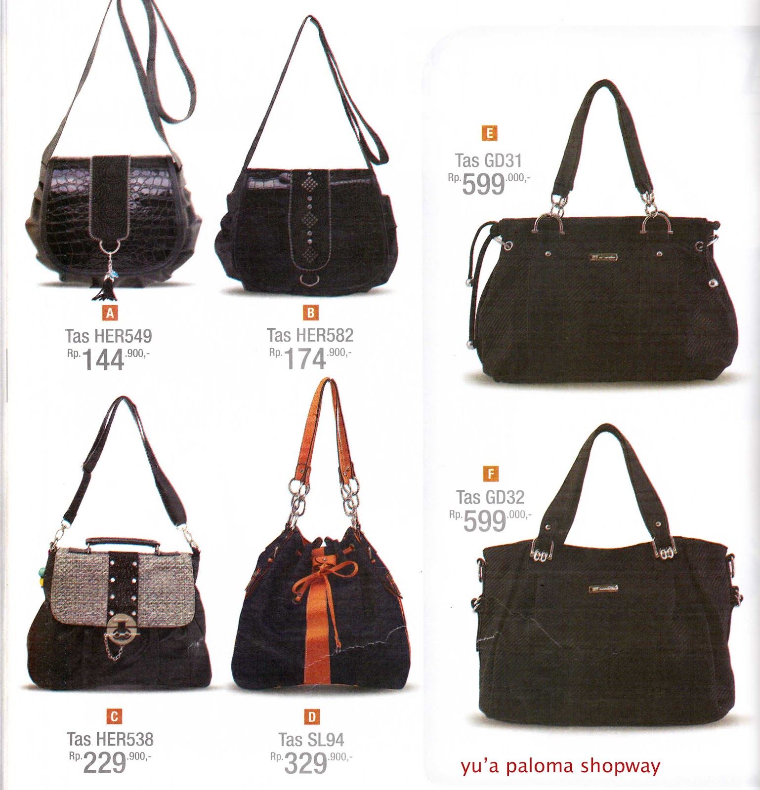 Yu a Paloma Shopway Katalog 22 Tas Dompet Wanita