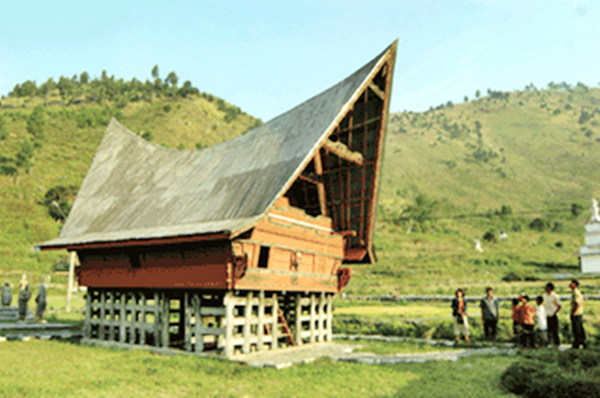  Rumah  Balai Batak  Toba Rumah  Adat  Sumatera Utara Sumut 