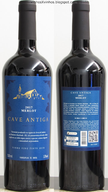vinho Cave Antiga Merlot