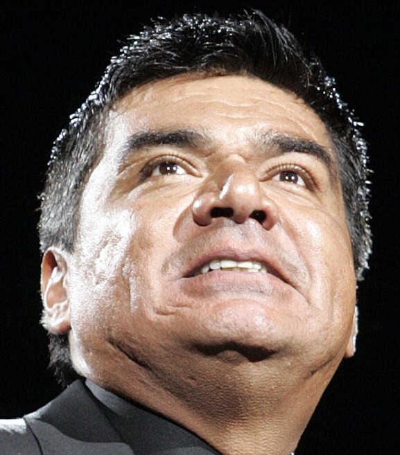 I have never actually seen George Lopez with any signs of pimples however i