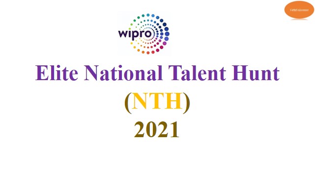 Wipro-Elite National Talent Hunt 2021 (NTH)