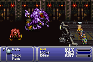 The two Magna Roaders of the Magitek Research Facility escape sequence in Final Fantasy VI.