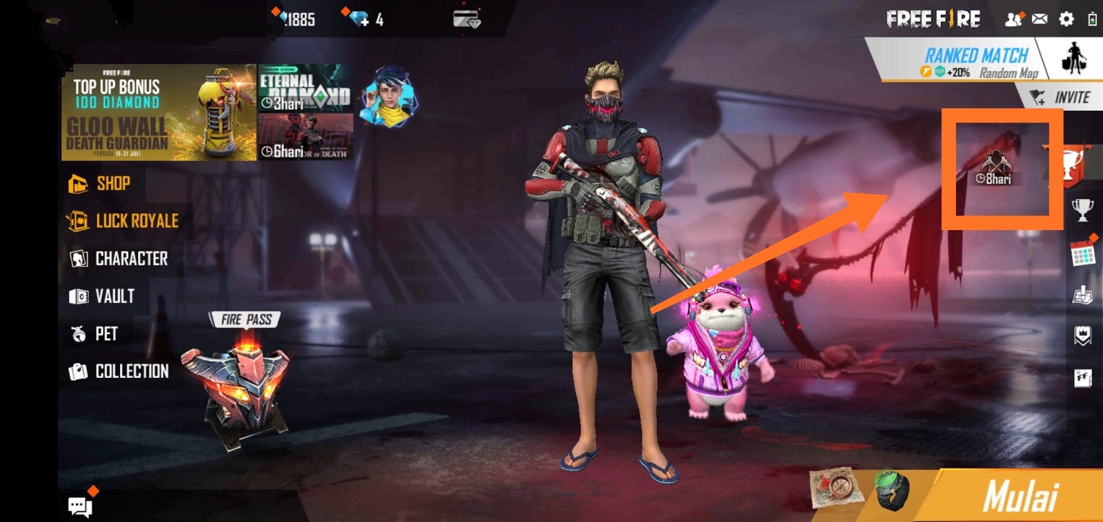 Cara Dapatkan Master Of Death Bundle Permanent Secara Gratis FREEFIRE Seruanid