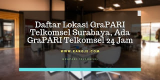 Daftar Lokasi GraPARI Telkomsel Surabaya