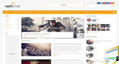 Optimal Blogger Template | Download Free Optimal Blogger Template