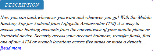 lafayette ambassador bank