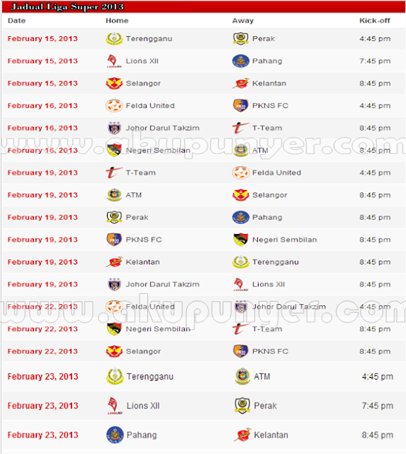 liga super malaysia 2013, jadual liga super 2013,jadual liga super,liga super malaysia,sokernet,keputusan liga super malaysia,jadual liga malaysia,jadual penuh liga super,jadual liga malaysia