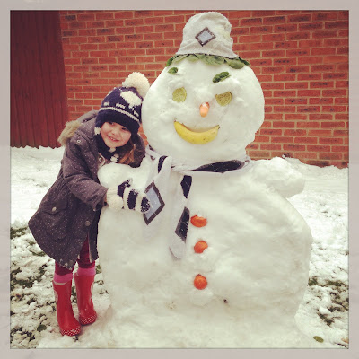 MC and the vegetable snowman