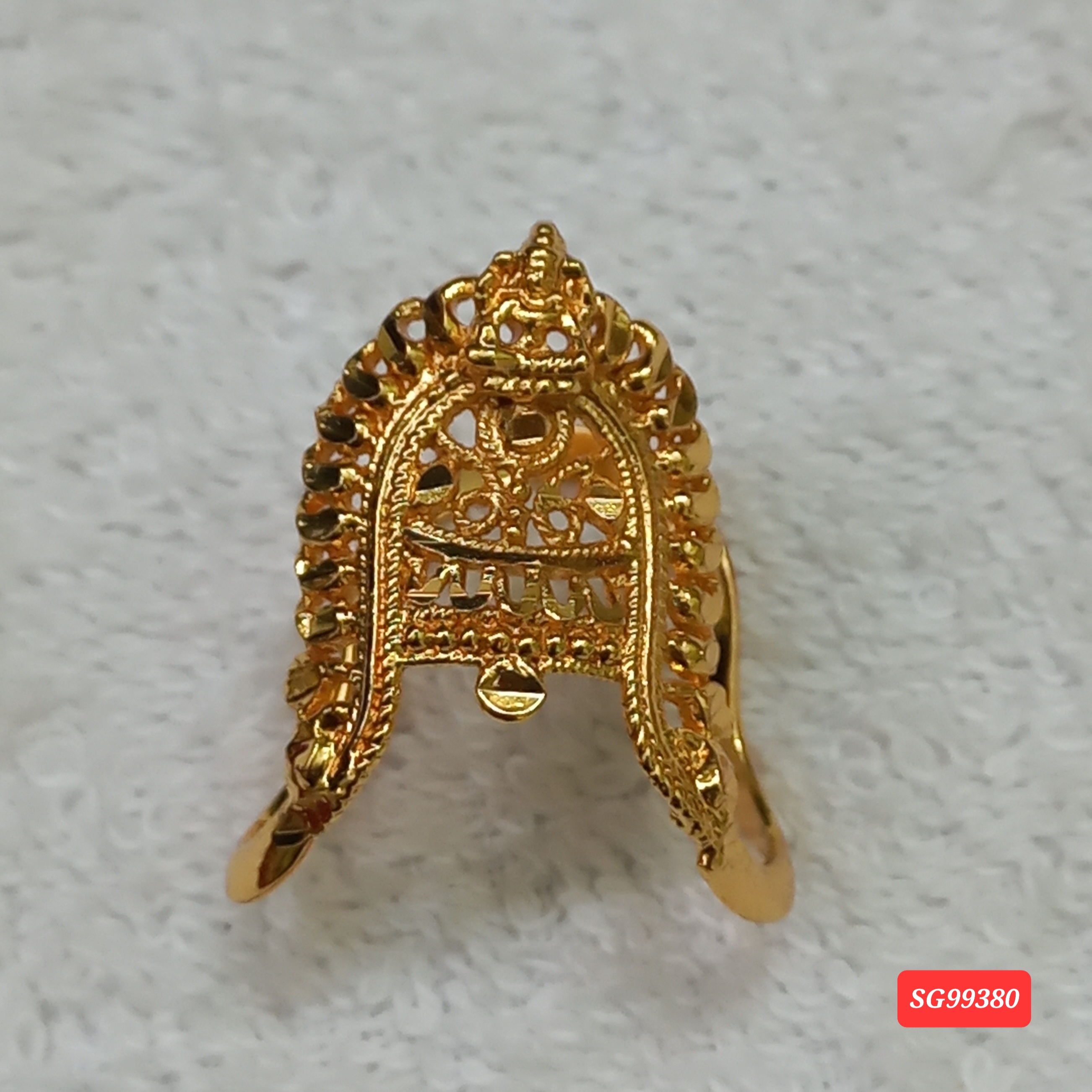 Govindam Impon Adjustable Venki Brass AD Ring
