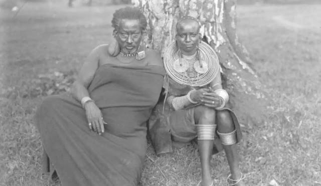 Paramount Maasai Chief Ole Sendeiyo. He was a brother to Laibon Lenana.