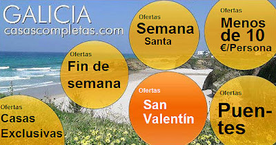 ofertas san valentin noche romantica dia de los enamorados 14 de febrero casas completas en galicia
