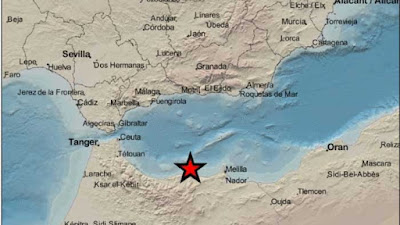 Terremoto 4 grados sentido en Alhucemas, Marruecos