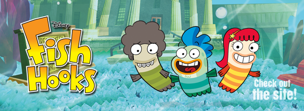 I know you guys all really love Fish Hooks! Don't even try to hide it!