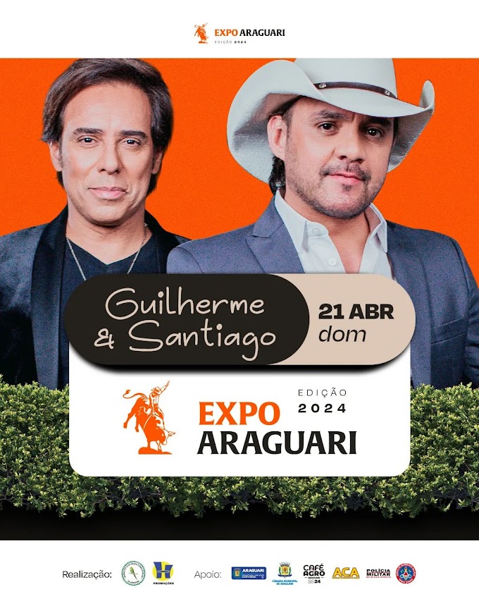 21/04/2024 Show de Guilherme e Santiago em Araguari 