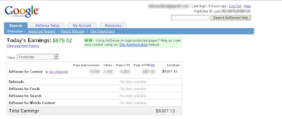 earning adsense