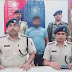 पच्चीस हजार का इनामी कुख्यात अपराधी चरस, चोरी की मोटरसाइकिल व चाकू के साथ गिरफ्तार 