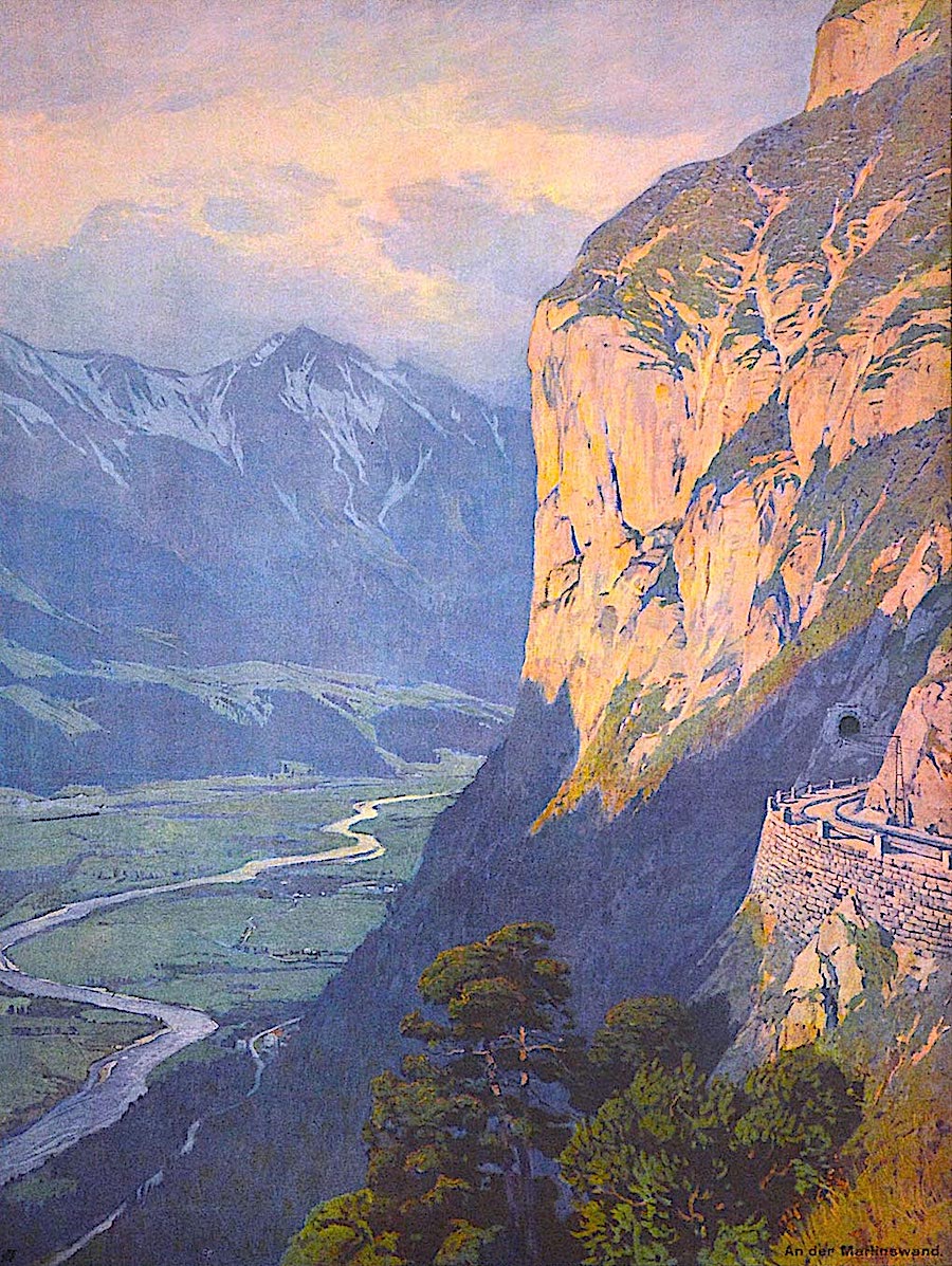 a Gustav John 1912 poster illustration