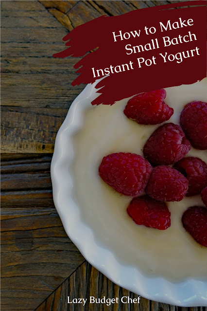 quick and easy yogurt recipe