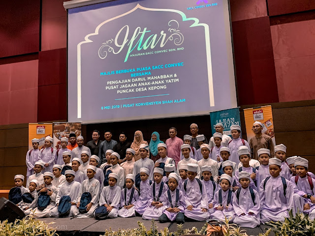 SACC CONVEC RAI ANAK - ANAK YATIM DAN ASNAF DI MAJLIS BERBUKA PUASA