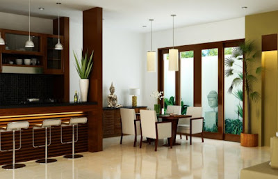 desain ruang makan interior rumah minimalis type 36