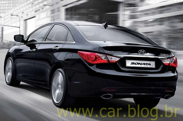 Novo Hyundai Sonata 2012 - traseira