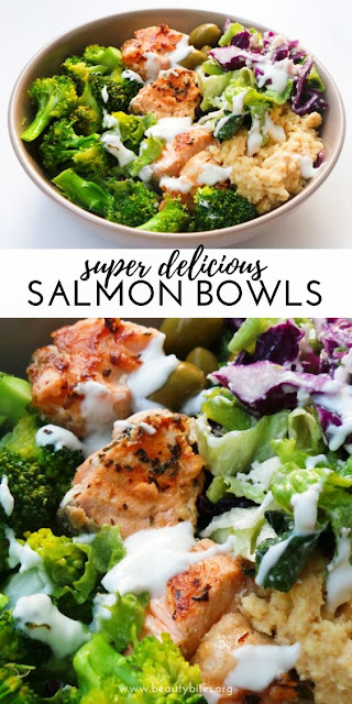 Mediterranean Salmon Bowl