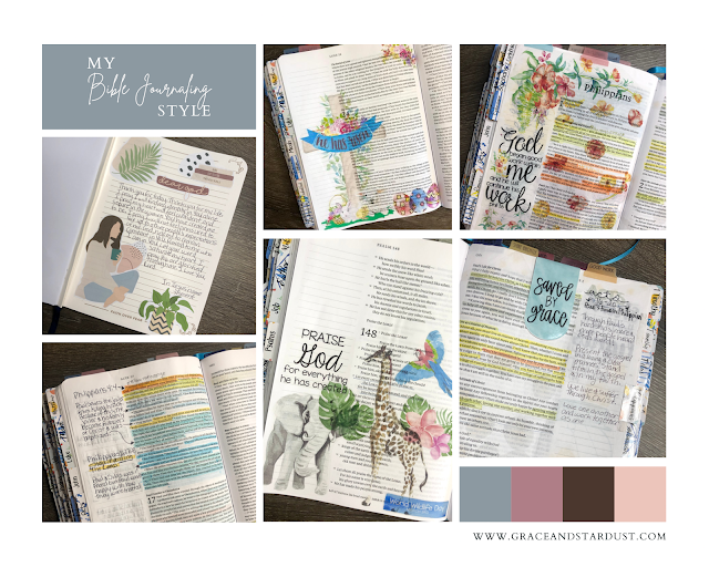 My style of bible journaling