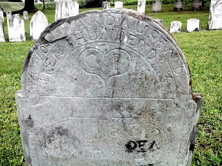 Pennsylvania Dutch slate tombstone