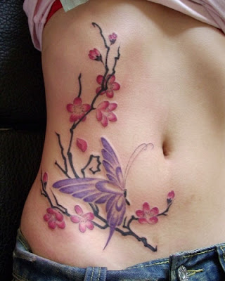 Cherry Blossom Tattoo With