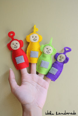 Teletubbies Finger Puppets